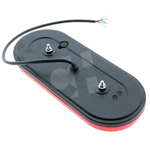 PILOTO TRASERO LED OVAL DCHO