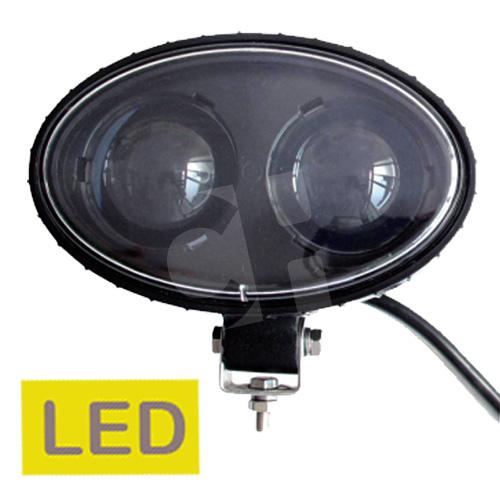 FARO SEGURIDAD LUZ AZUL LEDS 250 LUMENS