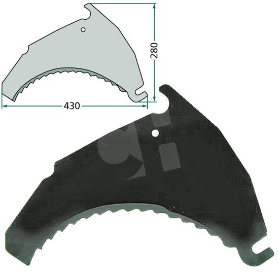 CUCHILLA AUTOCARGADOR BERGMANN