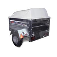 REMOLQUE D-250 TAPA POLIESTER PUERTA PER