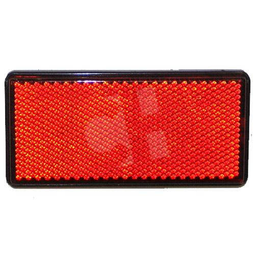 CATADIOPTRICO RECTANGULAR ROJO ADH