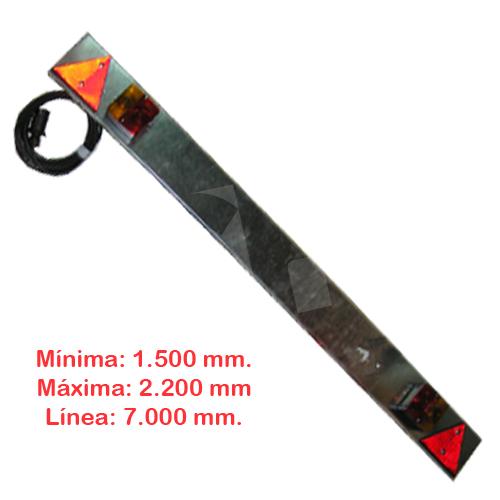 BARRA REMOLQUE EXTENSIBLE 1,5-2,2 M.