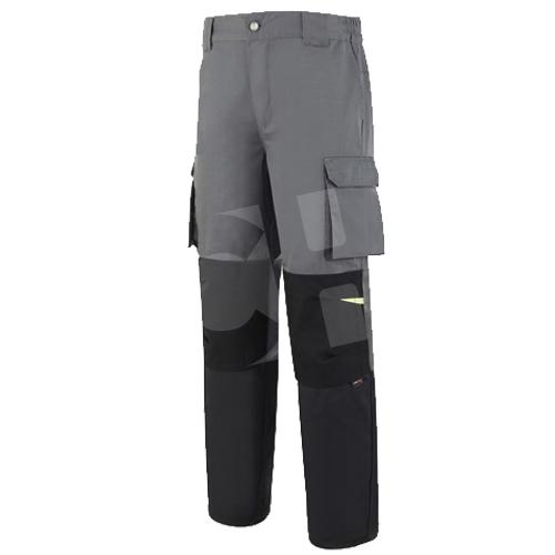 PANTALON TERGAL PRO GRIS-NEGRO T-46/48