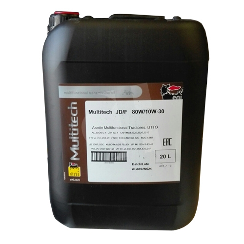 ENI MULTITECH JD/F 10W30 80W (20 LT)