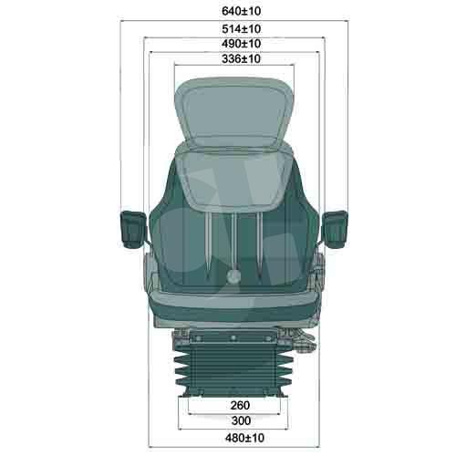 ASIENTO NEUMATICO PROBOSS AS 2480