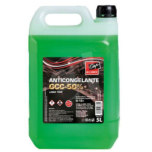 ANTICONGELANTE 50% D5 VERDE (5 LTRS)