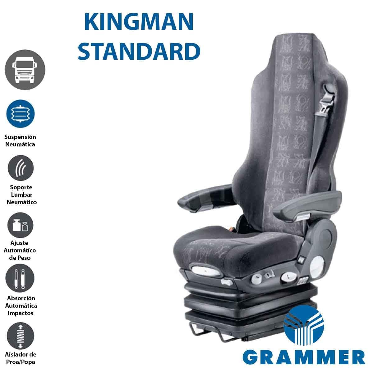 ASIENTO CAMIÓN KINGMAN HP STANDARD