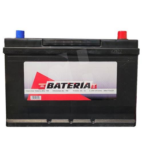 BATERIA CAP 100 AH + DCH JP 306X173X225