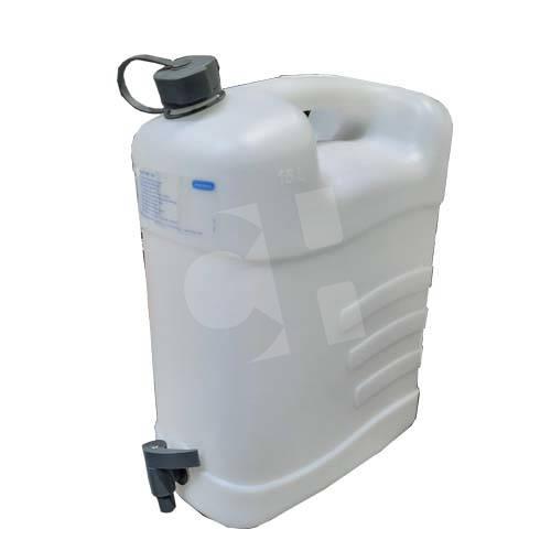 BIDON BLANCO 15LTS CON GRIFO