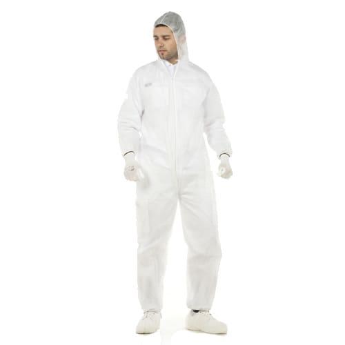 BUZO POLIPROPILENO BLANCO DESECHABLE XXL