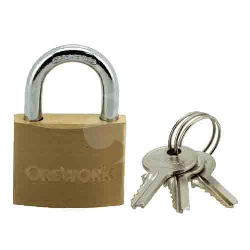 CANDADO LATON NORMAL 32MM BLISTER