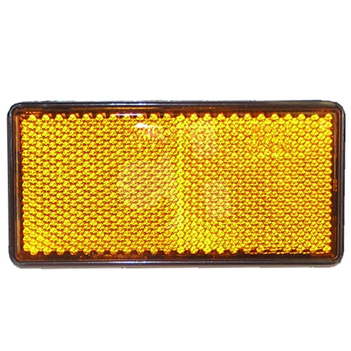 CATADIOPTRICO RECTANGULAR AMBAR ADH