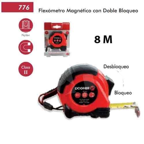 CINTA METRICA MAGNETICA 8MM.