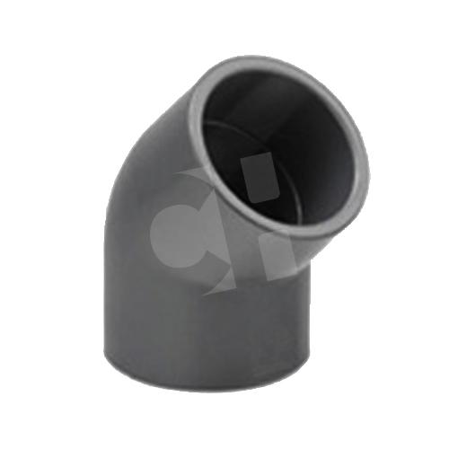 CODO PVC 45º ENCOLAR 110mm.