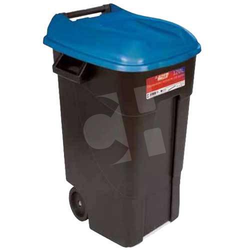 CONTENEDOR BASURA 120LTS TAZUL