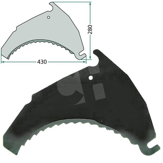 CUCHILLA AUTOCARGADOR BERGMANN