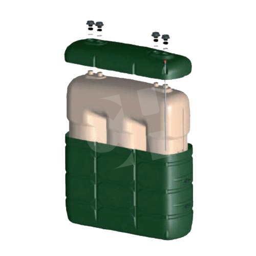 DEPOSITO GASOIL 1000 L 128X69X183 DP