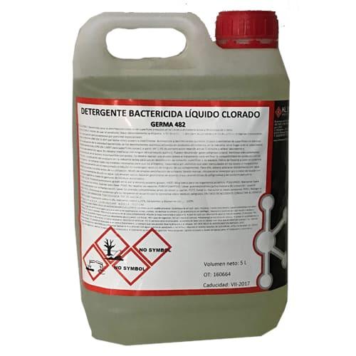 DETERGENTE BACTERICIDA GERMA 482 5LTS.