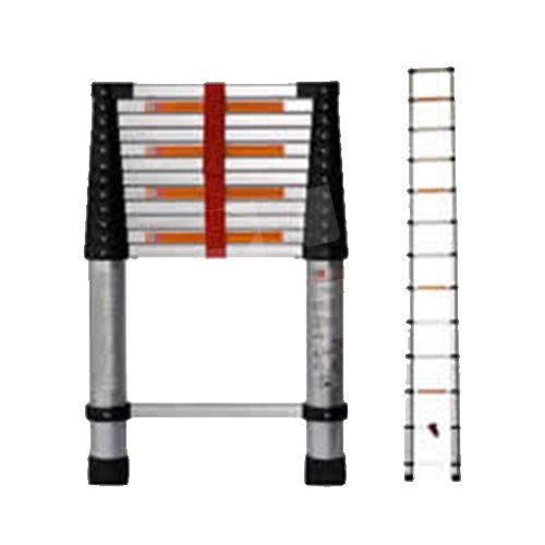 ESCALERA TELESCOPICA PLEGABLE ALU. 3,80M