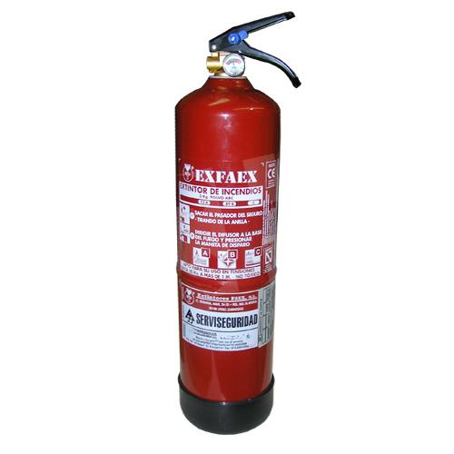 EXTINTOR 13A55B 3KG.POLVO ABC