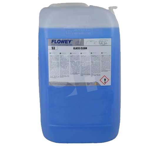 FLOWEY S3 GLASS CLEAN 25 LTR