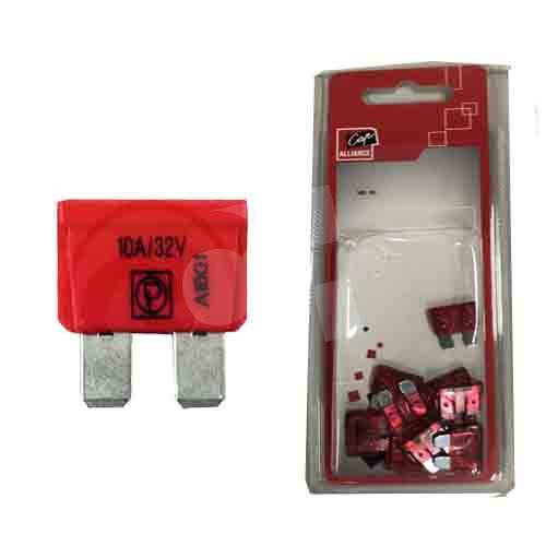 FUSIBLE 10 A ROJO (BLISTER)