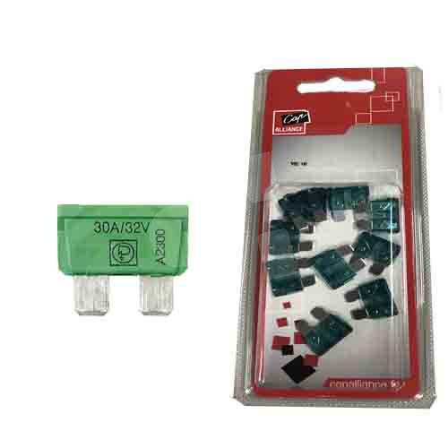 FUSIBLE 30A VERDE (BLISTER)