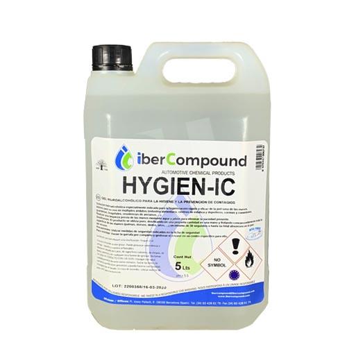 GEL HIDROALCOHOLICO HYGIEN-IC 5L