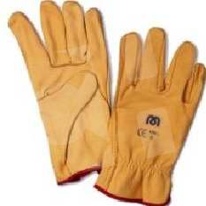 GUANTE FLOR VAC.AMARILLO+RIBTE