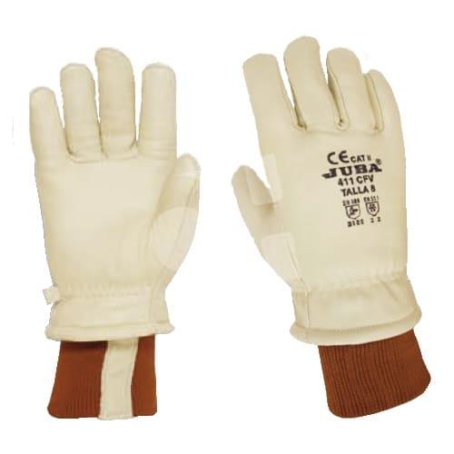 GUANTE FLOR VACUNO BEIGE THINSULATE T-10