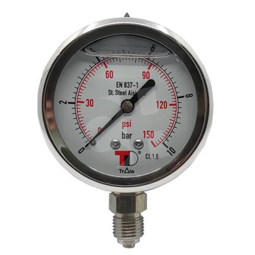MANOMETRO DN63 VERTICAL 1/4