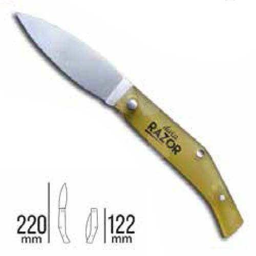 NAVAJA  MANGO PLÁSTICO AGRICOLA 220MM