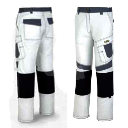 PANTALON CANVAS BLANCO-GRIS