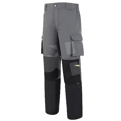PANTALON TERGAL PRO GRIS-NEGRO T-46/48