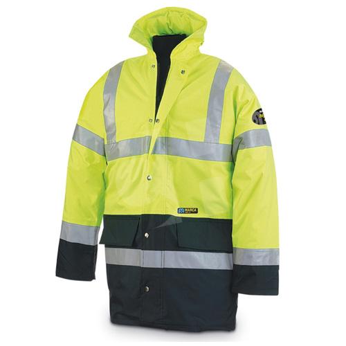 PARKA FLUO MIXTA A/A T-XL