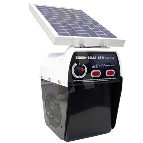 PASTOR ELÉCTRICO SOLAR 15 W ZERCO