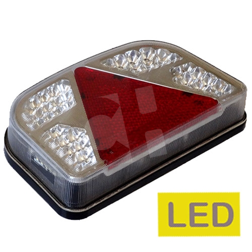 PILOTO 7 SERVICIOS LED DCHO. C/TRIANGULO