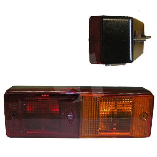 PILOTO RECTANGULAR IZQ C/ LUZ MATRICULA