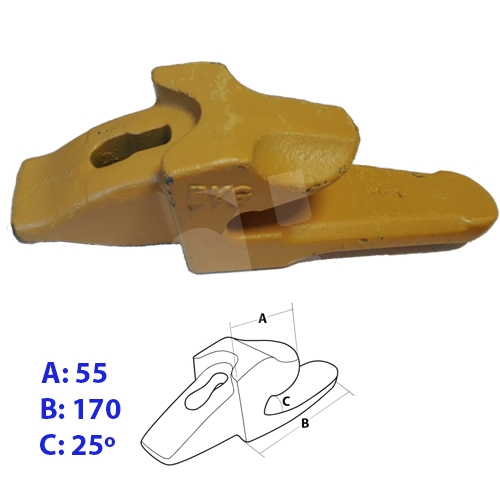 PORTADIENTE PASADOR VERTICAL (->4K0034)