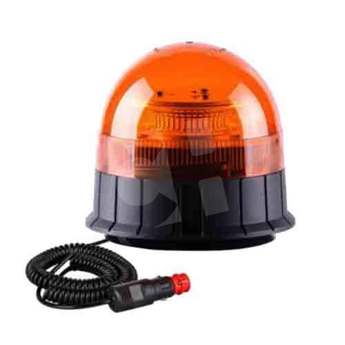 Rotativo Led Multifunción Magnética Naranja 12/24V Camión