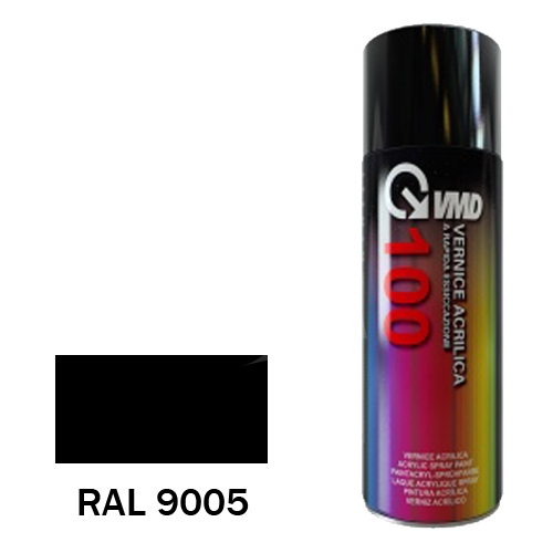 SPRAY NEGRO MATE RAL 9005