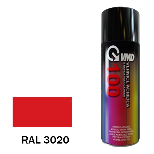SPRAY ROJO TRAFICO RAL 3020