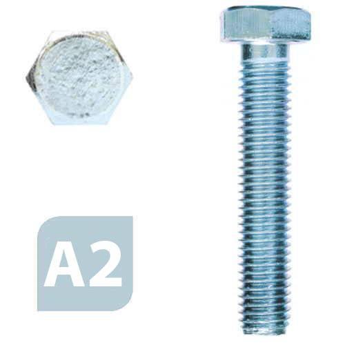 TORNILLO A2 DIN 933 3X40 INOX.