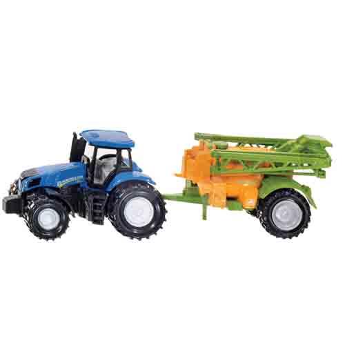 TRACTOR CON PULVERIZADOR NEW HOLLAND