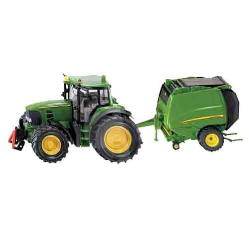 TRACTOR JOHN DEERE PRENSA FARDOS