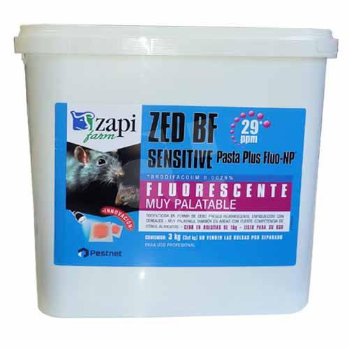 VENENO CEBO RATAS ZEB FLUO 3X1KG